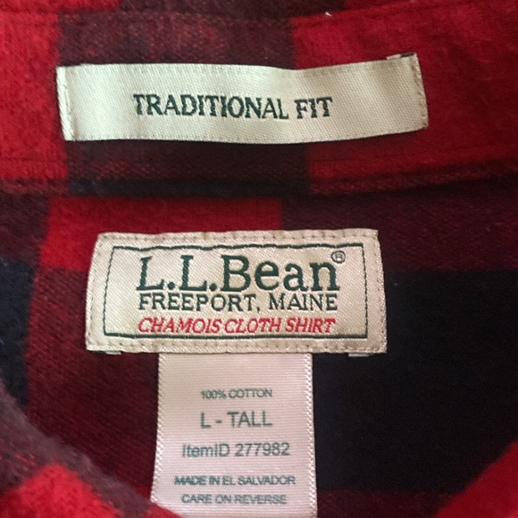 Men’s LL Bean chamois shirt - Picture 5 of 5